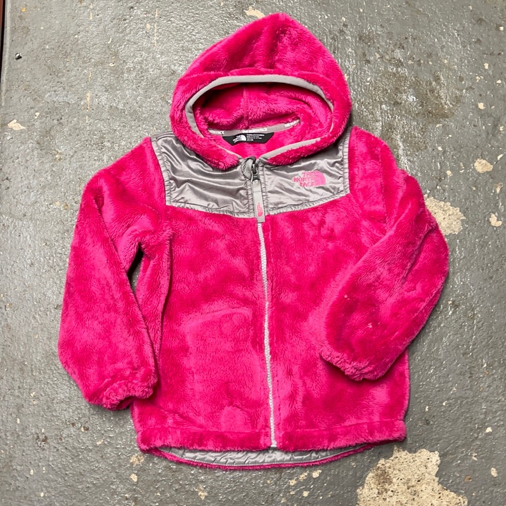 North face pink and gray 4t